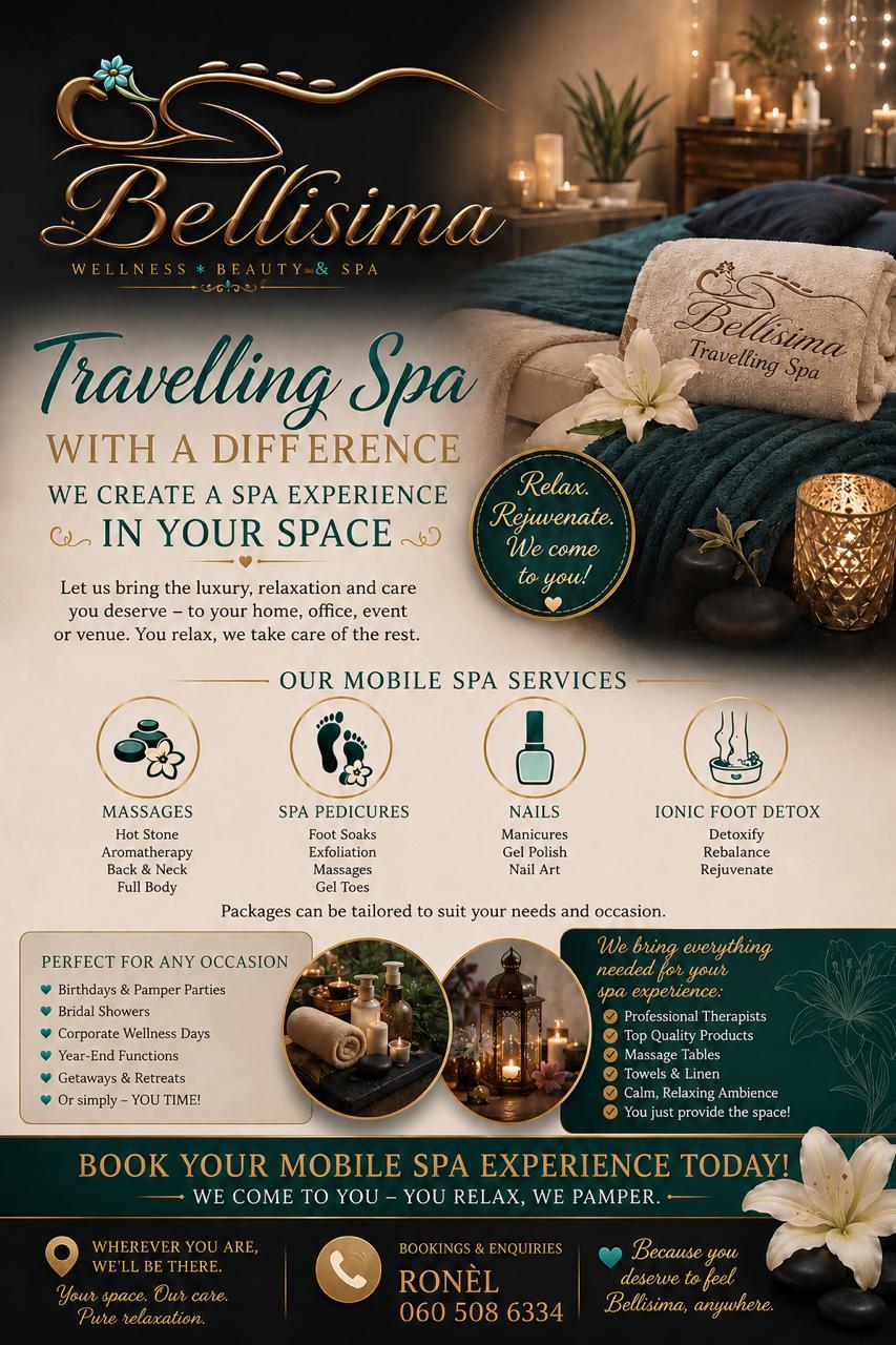 Traveling Spa Poster